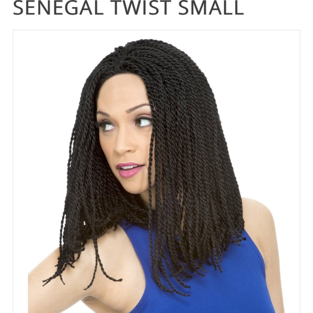 Lace Front Twist Wig with baby hair